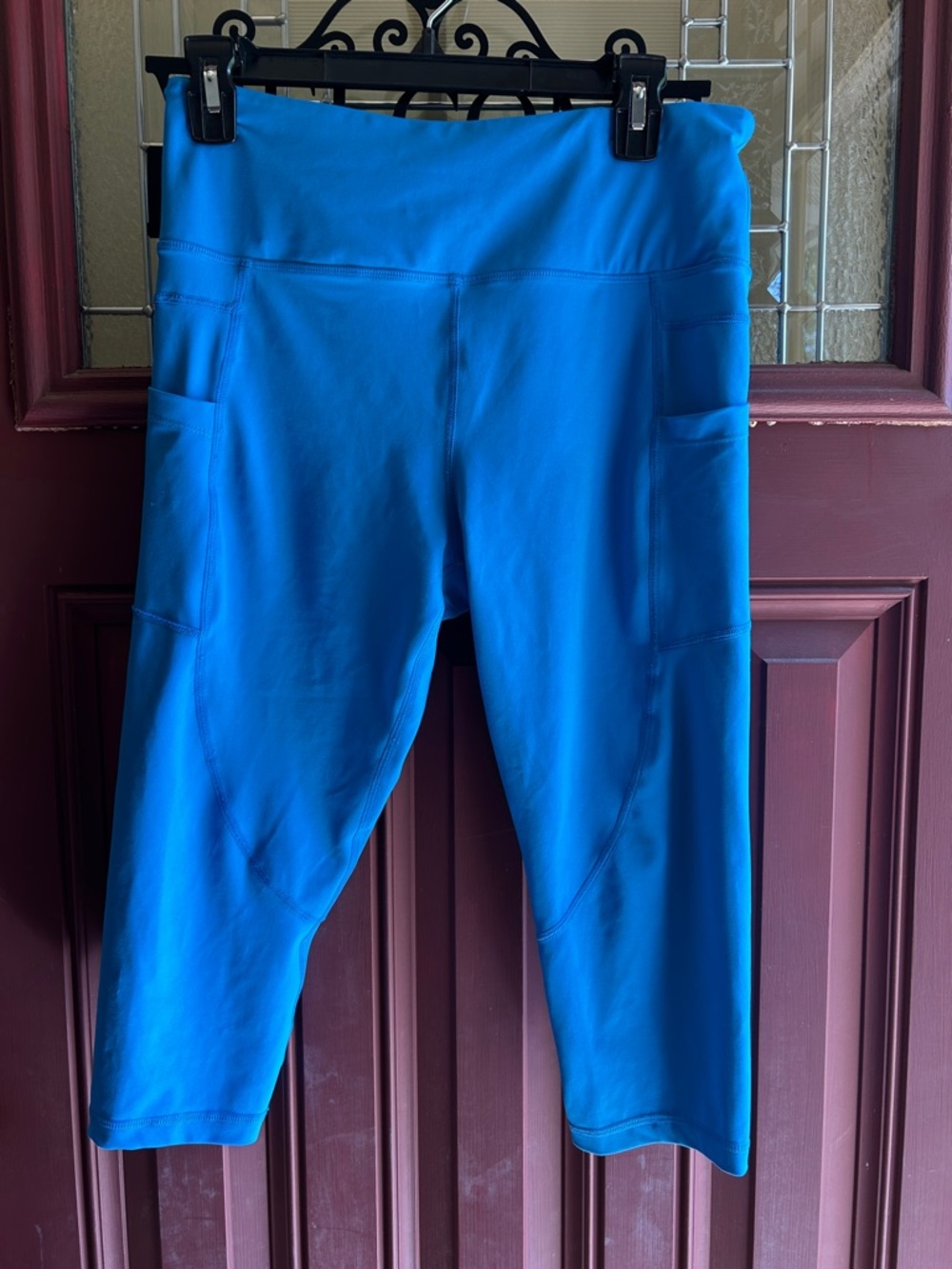 Cropped ZYIA Blue Leggings